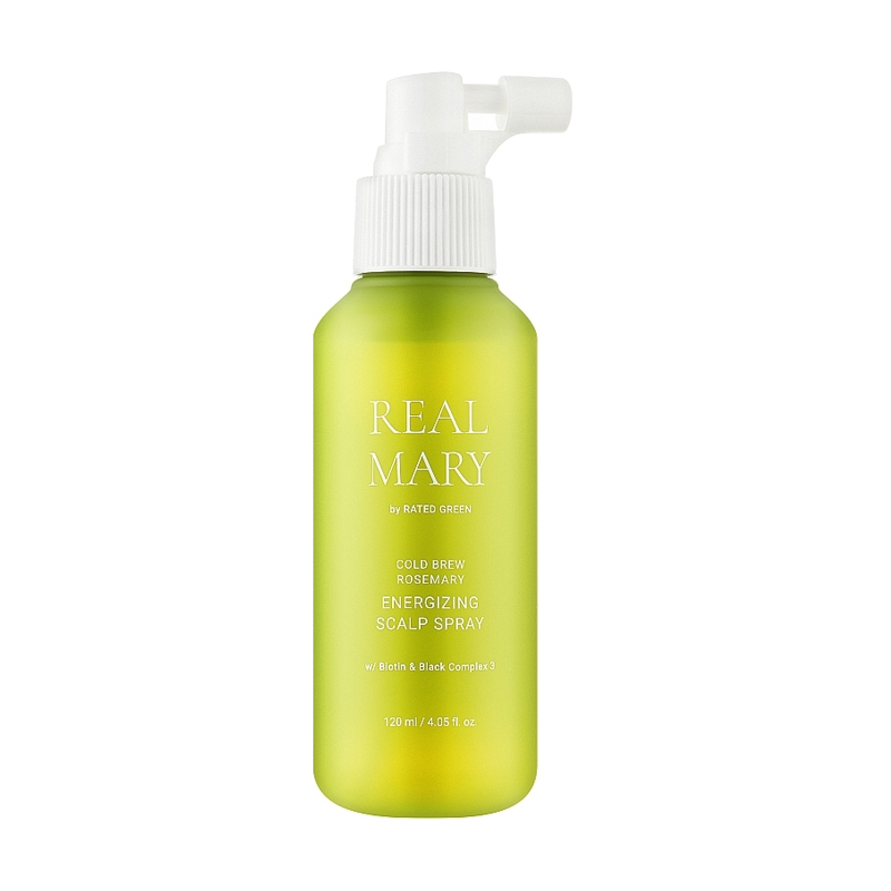 Енергетичний спрей для шкіри голови Rated Green Real Mary Energizing Scalp Spray з розмарином, 120 мл